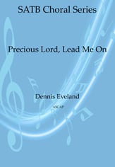Precious Lord, Lead Me On SATB choral sheet music cover